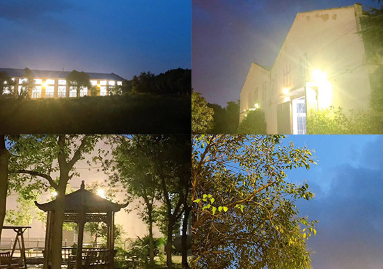 花園式廠區(qū)、綠樹(shù)成蔭、鳥(niǎo)語(yǔ)花香。原來(lái)的廠區(qū)的夜景是如此的美麗！